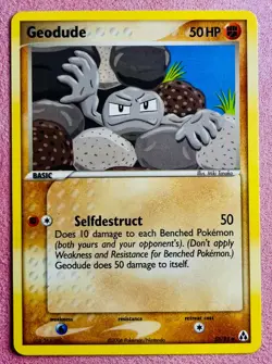 Geodude 53/92 Non Holo | EX Legend Maker | 2006 Vintage Pokemon TCG Card | NM - Image 1