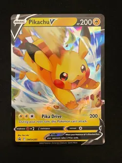 Pokemon Pikachu V - Promo SWSH: Sword & Shield Promo Cards SWSH285 NM - Image 1
