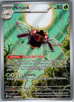 Ninjask - 137/132 ME01: Mega Evolution - Pokemon Card - NM - Image 1