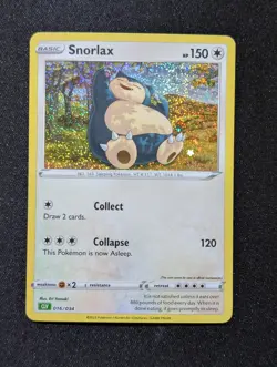 Snorlax 016/034 Classic Collection Trading Card Game Classic Holo CL - Image 1