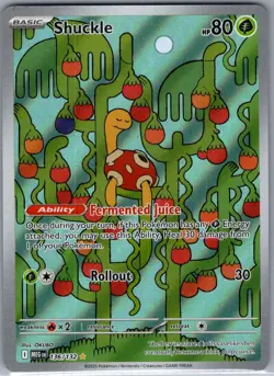 Shuckle - 136/132 ME01: Mega Evolution - Pokemon Card - NM - Image 1
