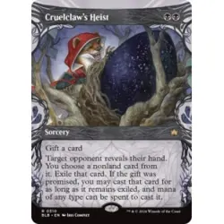 CRUELCLAW'S HEIST (SHOWCASE) X4 Bloomburrow BLB Magic MTG MINT CARD - Image 1