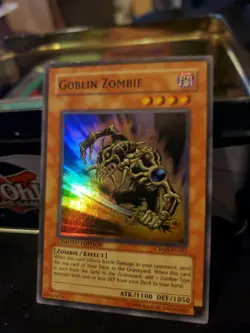 YuGiOh Goblin Zombie - CRMS-ENSE2 - Super Rare - Limited Edition - MINT card lot - Image 2