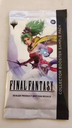 MTG Final Fantasy commander Booster Sample Pack - Image 1