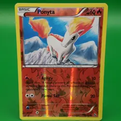 Pokemon TCG Card 2014 XY Flashfire - Ponyta 14/106 Reverse Holo - Image 1