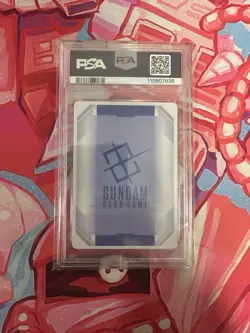 Gundam Card Game Edition Beta RX-78-2 Gundam ST01-001 LR PSA 10 - Image 2
