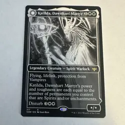 Katilda, Dawnhart Martyr (Showcase) Innistrad: Crimson Vow Regular NM MTG Magic - Image 1