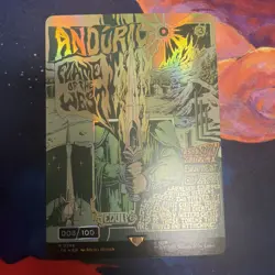 Serialized Anduril, Flame of the West (Borderless Poster) Lord of the Rings #8 - Image 1