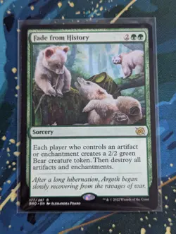 MTG Fade from History - NM - The Brothers' War - Image 1