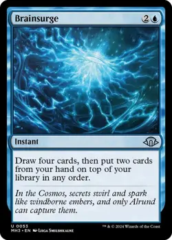 Brainsurge Modern Horizons 3 Regular Non-Foil NM Near Mint MTG Magic - Image 1