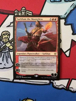 Sarkhan the Masterless x1 Mtg War of the Spark - Image 1