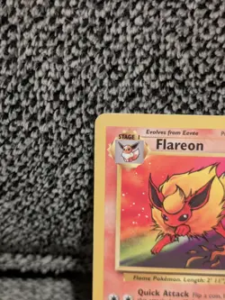 Flareon 19/64 Jungle Regular LP Authentic Pokemon Trading Card Game Vintage - Image 2