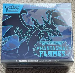 Pokemon TCG Mega Evolution Phantasmal Flames Elite Trainer Box English 2025 - Image 1