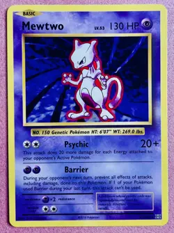 Mewtwo 51/108 Non Holo | XY Evolutions | 2016 Pokemon TCG Card | NM - Image 1