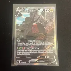 Pokemon TCG Card Regidrago V 184/195 Silver Tempest Alternative Art - NM - Image 1