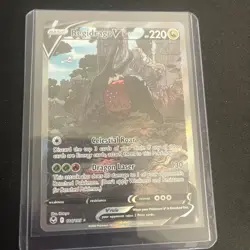 Pokemon TCG Card Regidrago V 184/195 Silver Tempest Alternative Art - NM - Image 3
