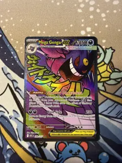 Pokemon TCG Mega Gengar EX 269/217 Ascended Heroes Rare NM - Image 1