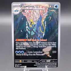 Clawitzer - 141/132 Illustration Rare ME01: Mega Evolution Pokemon TCG NM - Image 1
