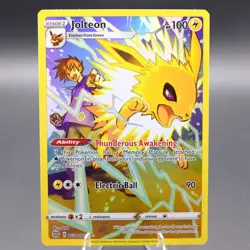 Jolteon TG04/TG30 Ultra Rare SWSH09: Brilliant Stars Trainer Gallery Pokemon TCG - Image 1