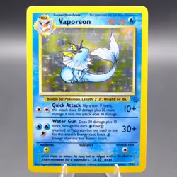 Vaporeon (12) 12/64 Holo Rare Jungle Pokemon TCG LP-NM - Image 1