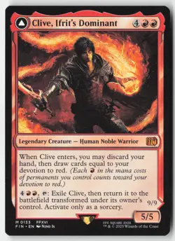MTG - Clive, Ifrit's Dominant M FINAL FANTASY 133 LP-NM - Image 1