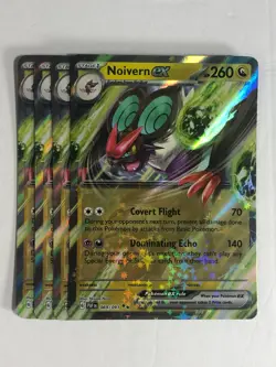 Pokemon TCG Paldean Fates 4x Playset Noivern EX 069/091 Near Mint - Image 1