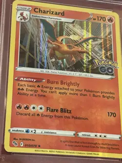 2022 Pokemon Go Charizard 010/078 HOLO - PSA 9 - Image 3