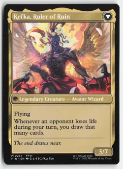 MTG - Kefka, Court Mage M FINAL FANTASY 231 LP-NM - Image 2