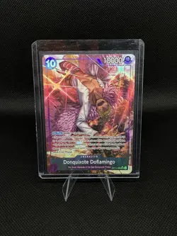Donquixote Doflamingo OP14-069 SR English The Azure Sea's Seven - One Piece - NM - Image 1