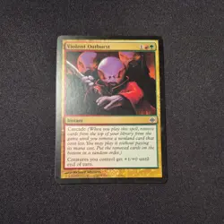 Violent Outburst | MTG Alara Reborn | LP Non-Foil Common - Image 1