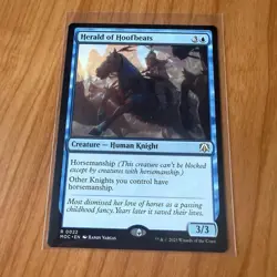 Herald Of Hoofbeats - N/M - March Of The Marchine Magic Gathering MTG - Image 1