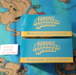 Pokemon Center Mega Evolution Ascended Heroes Elite Trainer Box Lot of 2 - Image 3