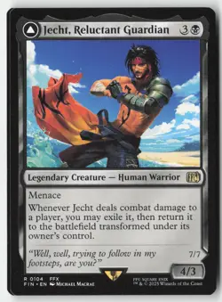 MTG - Jecht, Reluctant Guardian R FINAL FANTASY 104 LP-NM - Image 1