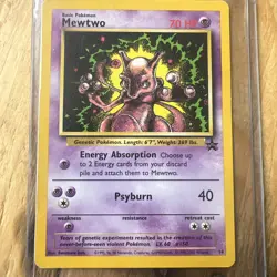 Mewtwo 14 WOTC Black Star Promo WOTC Pokemon TCG - Image 2