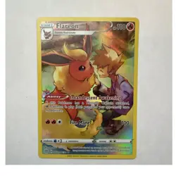 Pokemon TCG Flareon TG01/TG30 Full Art Ultra Rare Holo Brilliant Stars - Image 1