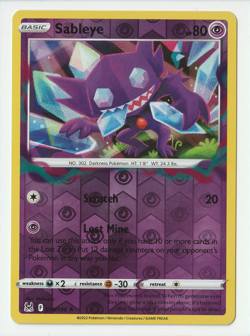 Sableye 070/196 - Lost Origin - Reverse Holo - Pokemon TCG - LP - Image 1