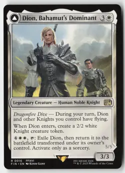 MTG - Dion, Bahamut's Dominant R FINAL FANTASY 16 LP-NM - Image 1
