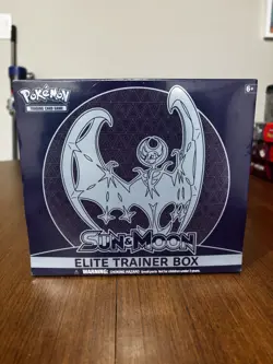 Sun and Moon Base - Lunala ETB - Elite Trainer Box Pokemon TCG Factory Sealed - Image 1