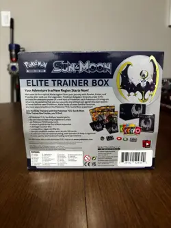 Sun and Moon Base - Lunala ETB - Elite Trainer Box Pokemon TCG Factory Sealed - Image 2