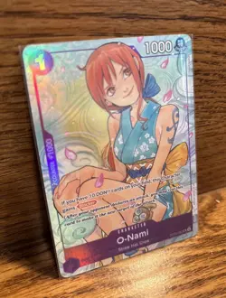 One Piece TCG O-Nami Illustration Box Vol.1 OP05-062 English Foil Card - Image 2