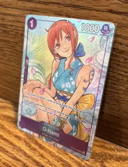 One Piece TCG O-Nami Illustration Box Vol.1 OP05-062 English Foil Card - Image 3