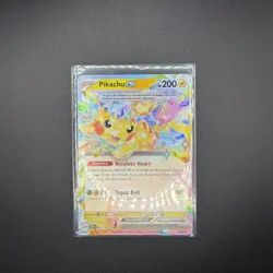 Pokemon TCG Pikachu EX Surging Sparks Card 057/191 SSP - Image 3