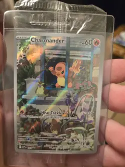 Pokemon TCG Obsidian Flames Charmander Sealed Promo Card 044 - Image 1