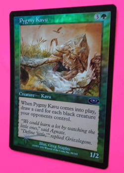 Magic the Gathering MTG Planeshift FOIL PYGMY KAVU LP/EX C 2001 Nice! - Image 2