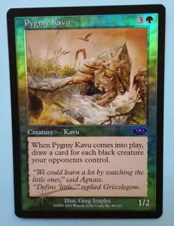 Magic the Gathering MTG Planeshift FOIL PYGMY KAVU LP/EX C 2001 Nice! - Image 3