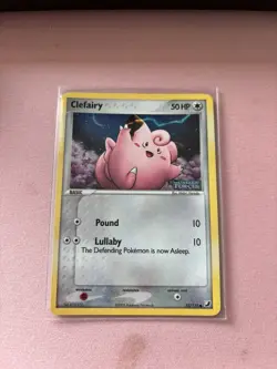 Pokemon TCG Clefairy Unseen Forces 53/115 Reverse Holo Stamped - Image 1