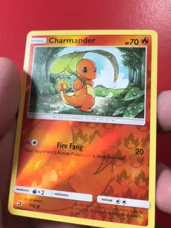 Pokemon TCG Charmander 1/70 Dragon Majesty Reverse Holo (NM) - Image 2