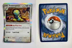 DUDUNSPARCE 129/162 TEMPORAL FORCES RARE POKEMON HOLO NM/M TEEZIRO - Image 3