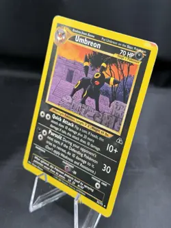 Pokemon Umbreon 32/75 Neo Discovery Rare 70 HP Stage 1 English 2001 Unlimited - Image 2