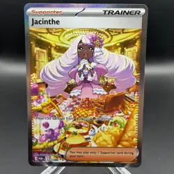 Pokemon Trainer Jacinthe 122/088 Special Illustration Rare ME03 Perfect Order NM - Image 1
